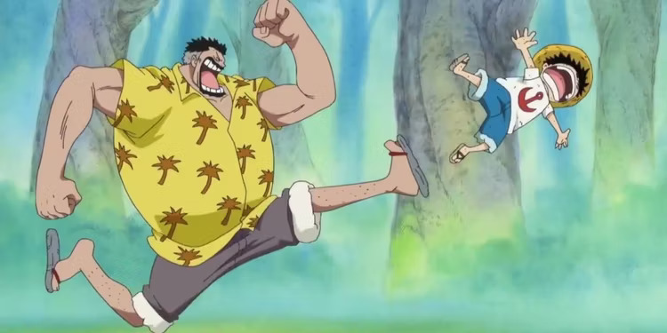 Garp đẩy Luffy vào tình huống nguy hiểm để cậu ấy trở nên mạnh mẽ