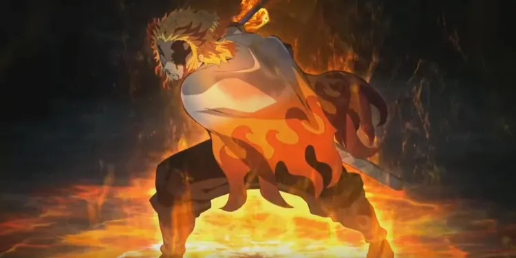 Thức thứ chín - Luyện Ngục giúp Rengoku tạo ra một con rồng lửa