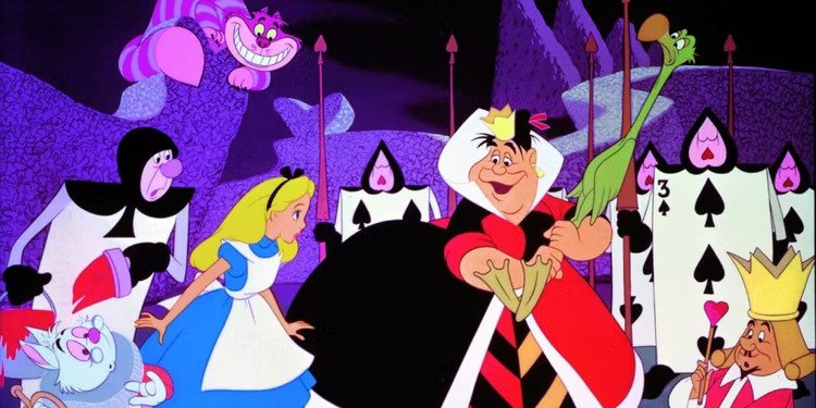 Alice ở xứ sở thần tiên (1951) thách thức lối suy nghĩ của các nhân vật