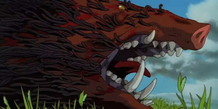 Sự giận dữ và lòng hận thù biến Nago thành quỷ dữ trong Công chúa Mononoke