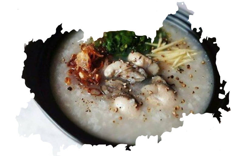 Oyster porridge of Con Dao